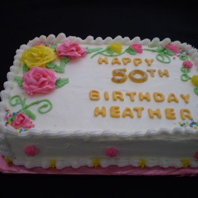 50Th Birthday Cake