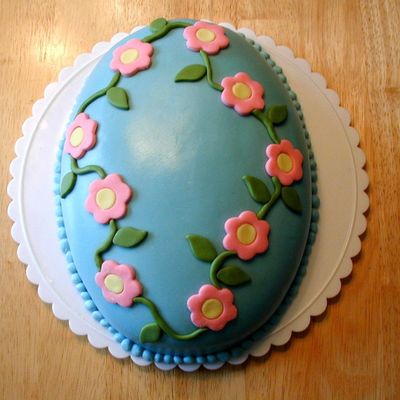 Easter Egg Cake