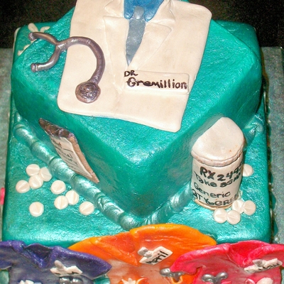 Doctor's Office Cake