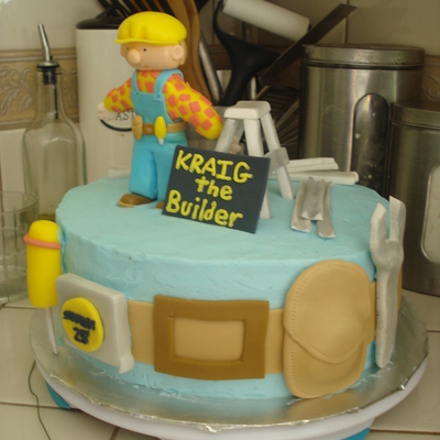 Bob The Builder Cake