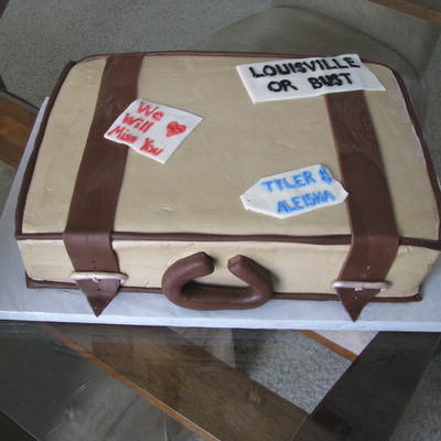 Luggage Cake - Farewell