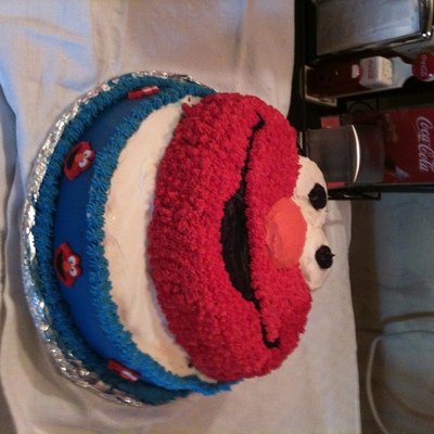 Elmo Cake