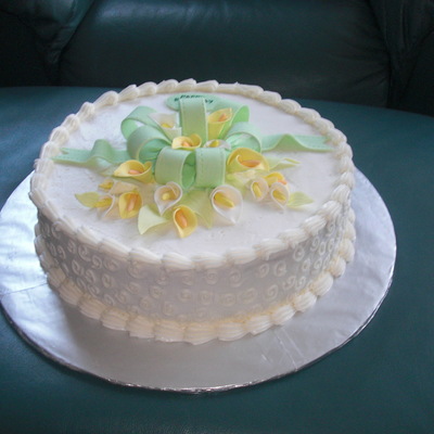 Birthday Flower Cake