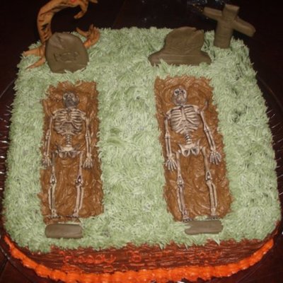 Graveyard Cake