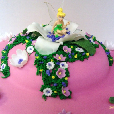 Tinkerbell Birthday Cake