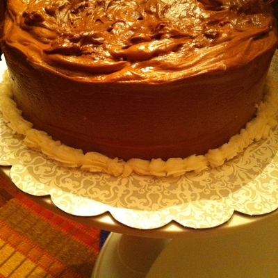 Milk Chocolate Cake For Son's Birthday