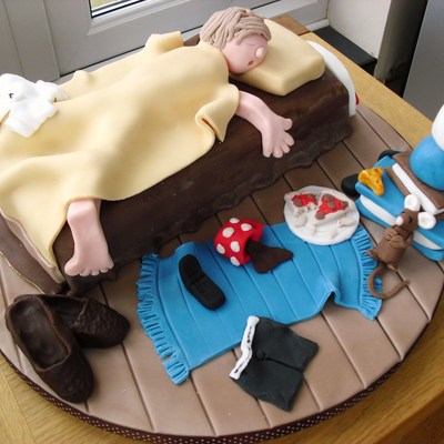 Messy Bedroom Birthday Cake