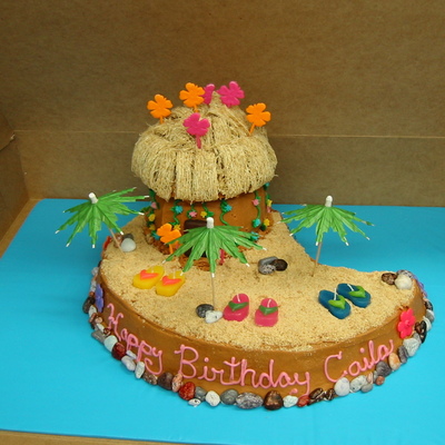 Luau Cake