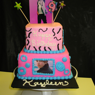Justin Bieber Birthday Cake