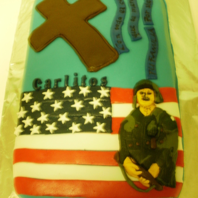 Veterans Day Cake
