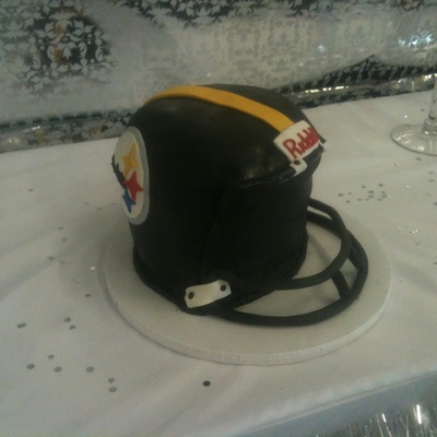 Steelers Football Helmet