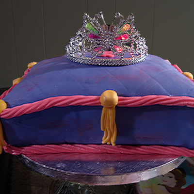 First Attempt At A Pillow Cake