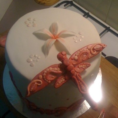 Dragonfly Cake