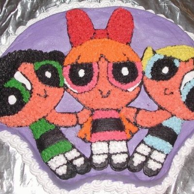Wilton Powerpuff Girls Birthday Cake