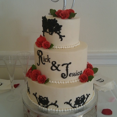 Buttercream Wedding Cake