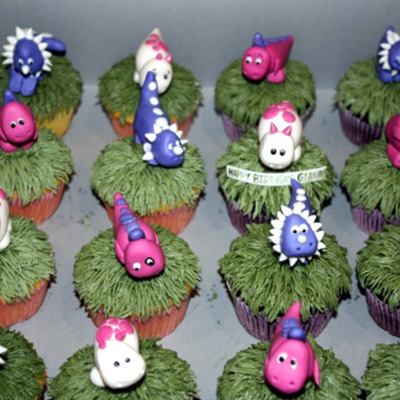 Dinosaur Cupcakes