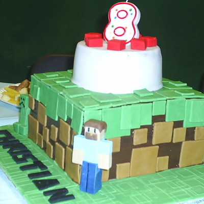 Minecraft Cake