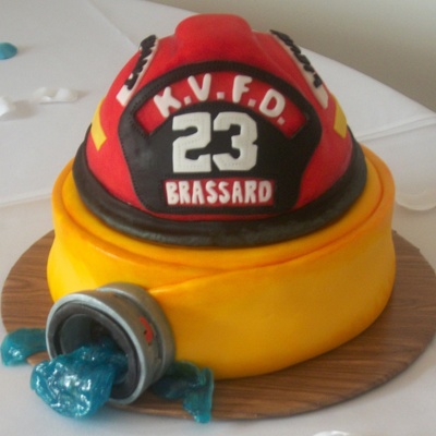 Fire Fighter, Groom Cake, Fathers Day
