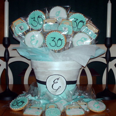 30Th Birthday Cookie Pop Pot