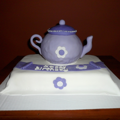 Tea Pot Birthday Cake