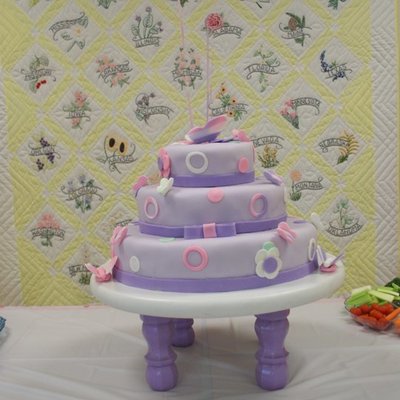 1St 3 Tier Cake- Baby Shower Cake