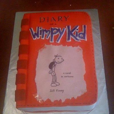 Diary Of A Wimpy Kid Cake!