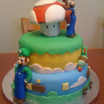 Mario Cake