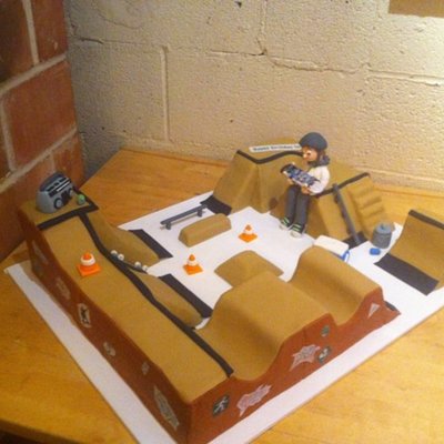 Skatepark Cake