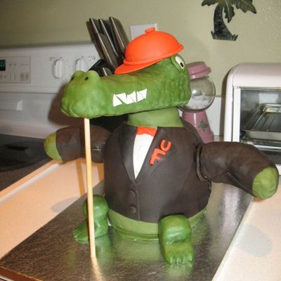 Gator Grooms Cake