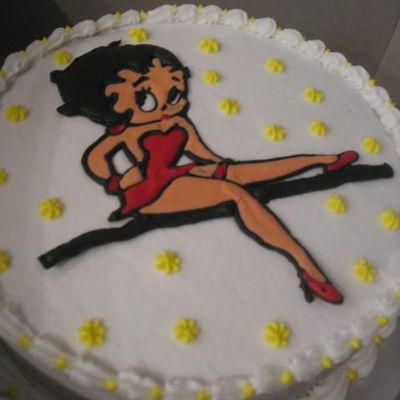 Betty Boop With Stars