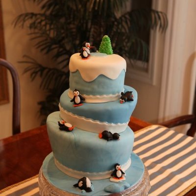 Penguin Cake