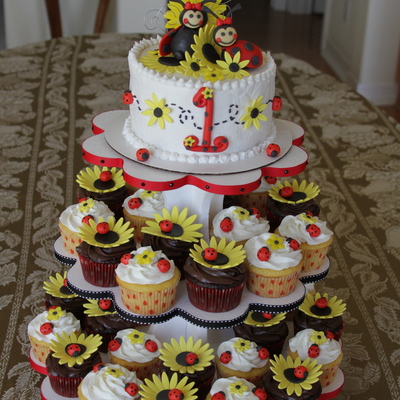 Lady Bug First Birthday