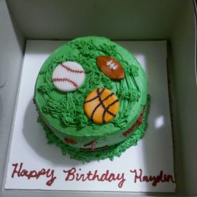 1St Birthday Sports Cake