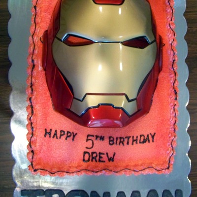 Simple Ironman Cake