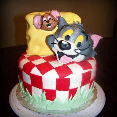 Tom And Jery Birthday Cake...