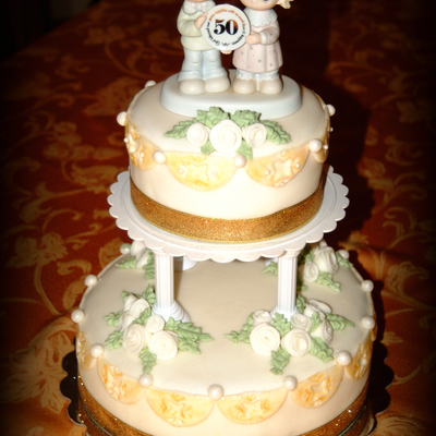 50Th Anniversary Cake