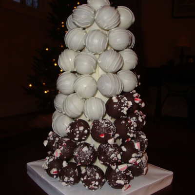 Large Cake Truffles Tree