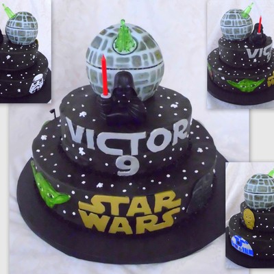 Star Wars Birthday Cake