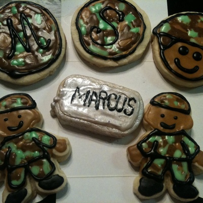 Soldier Cookies
