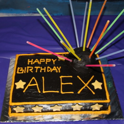 Laser Tag Cake