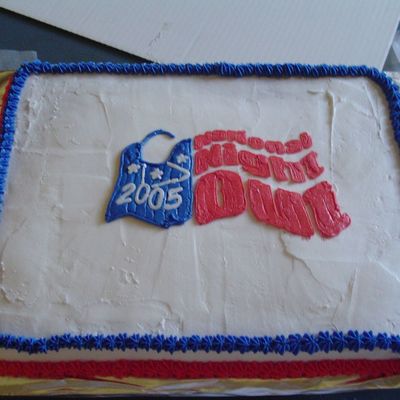National Night Out Cake 1