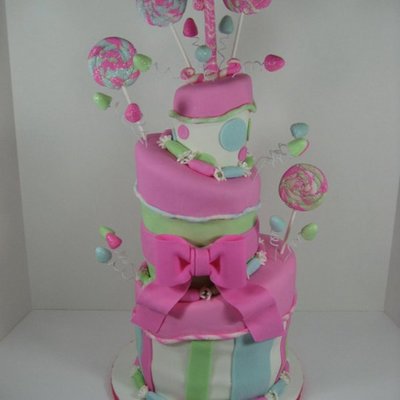 Candyland Theme Baby's First Birthday.