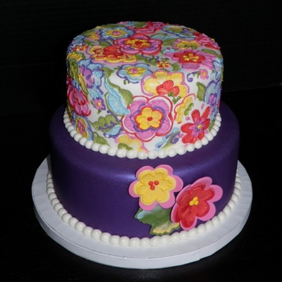 Hope Garden Inspired Birthday Cake