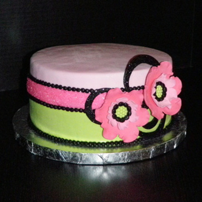 Bright Birthday Cake