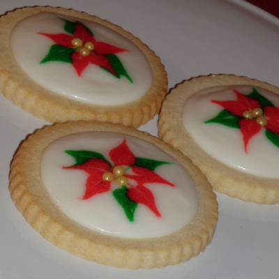 Glace Poinsettias