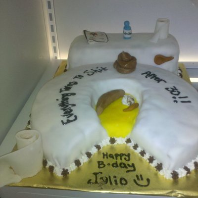 Toilet Cake