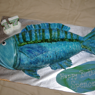 Fish, Birthday Cake