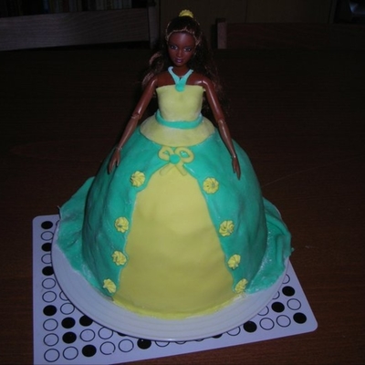 Barbie Birthday Cake