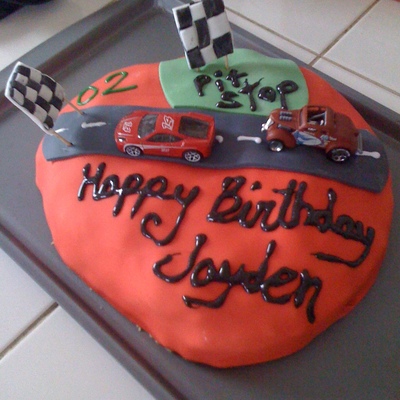 My Very First Fondant Cake