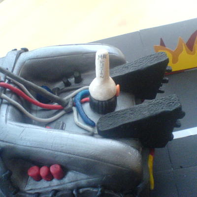 Back To The Future Delorean Cake